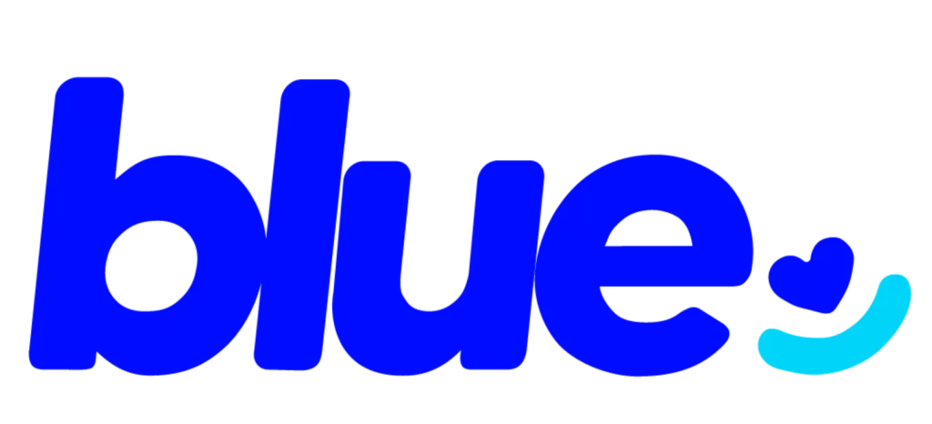 Logo Blue Saúde - Planos de Saúde com cobertura nacional e rede credenciada completa